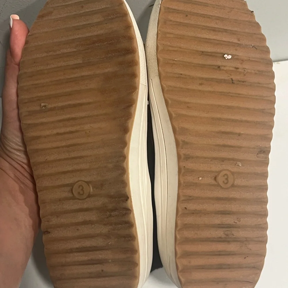 Girls High Top Platform Sneakers size 3 - Picture 7 of 8